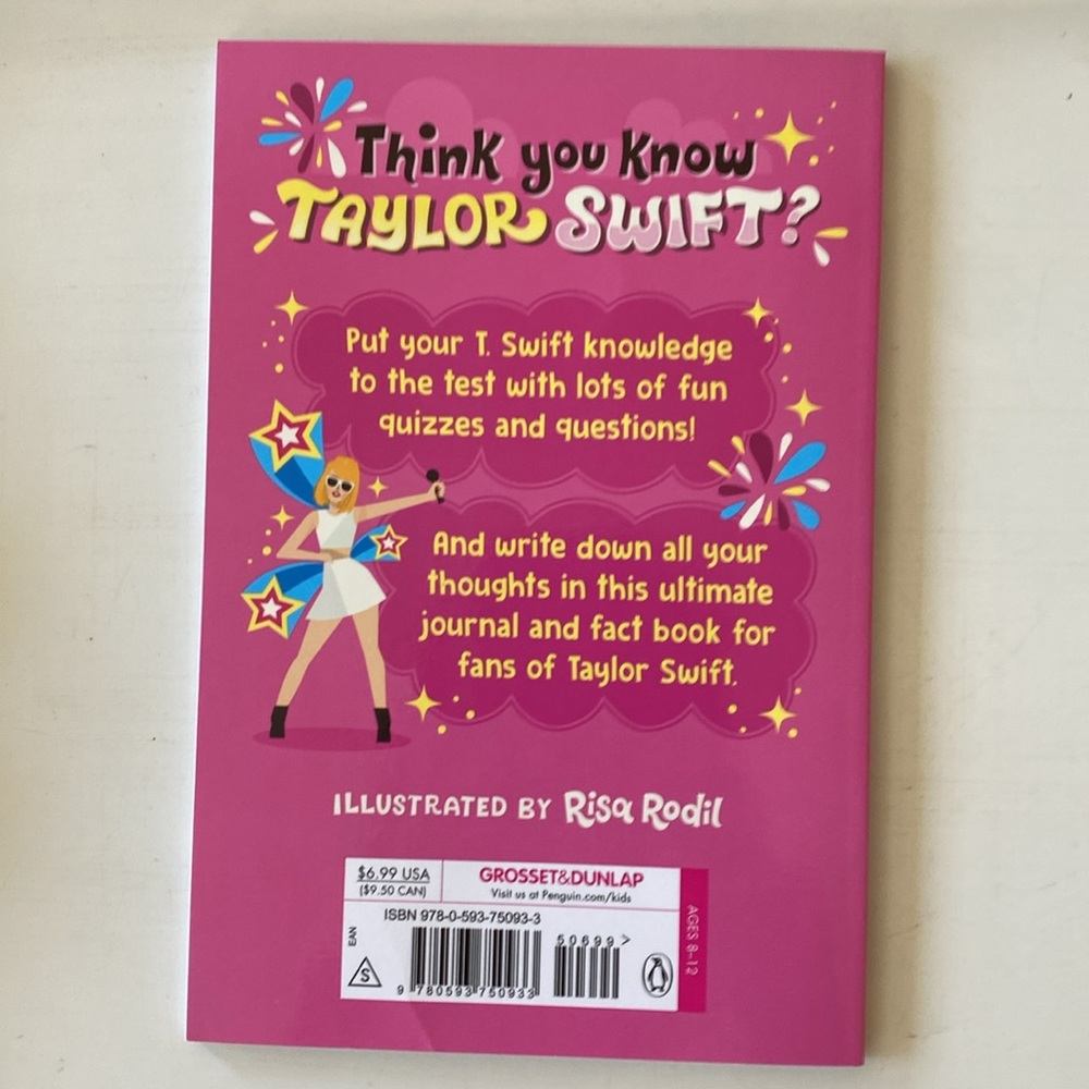 Taylor Swift Book Bundle - Coloring Activity Book -  Fun Facts Book. NEW - Picture 12 of 16